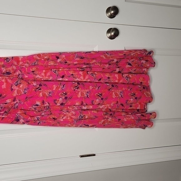 Torrid Flowy Floral Printed Spaghetti Strap A-line Sundress - Picture 8 of 9